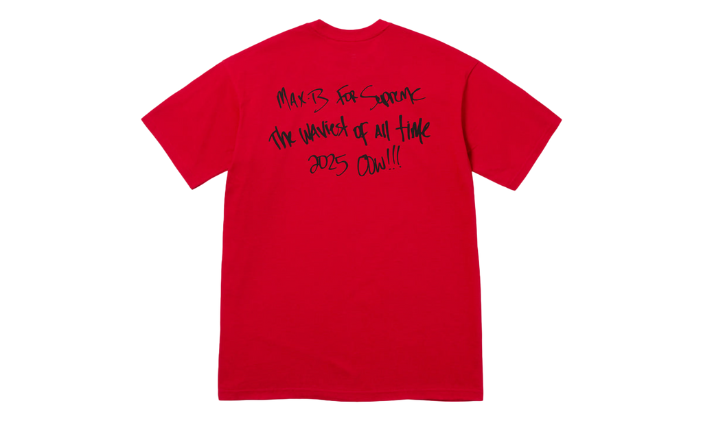 Max B Tee "SS25 - Red" SU25287