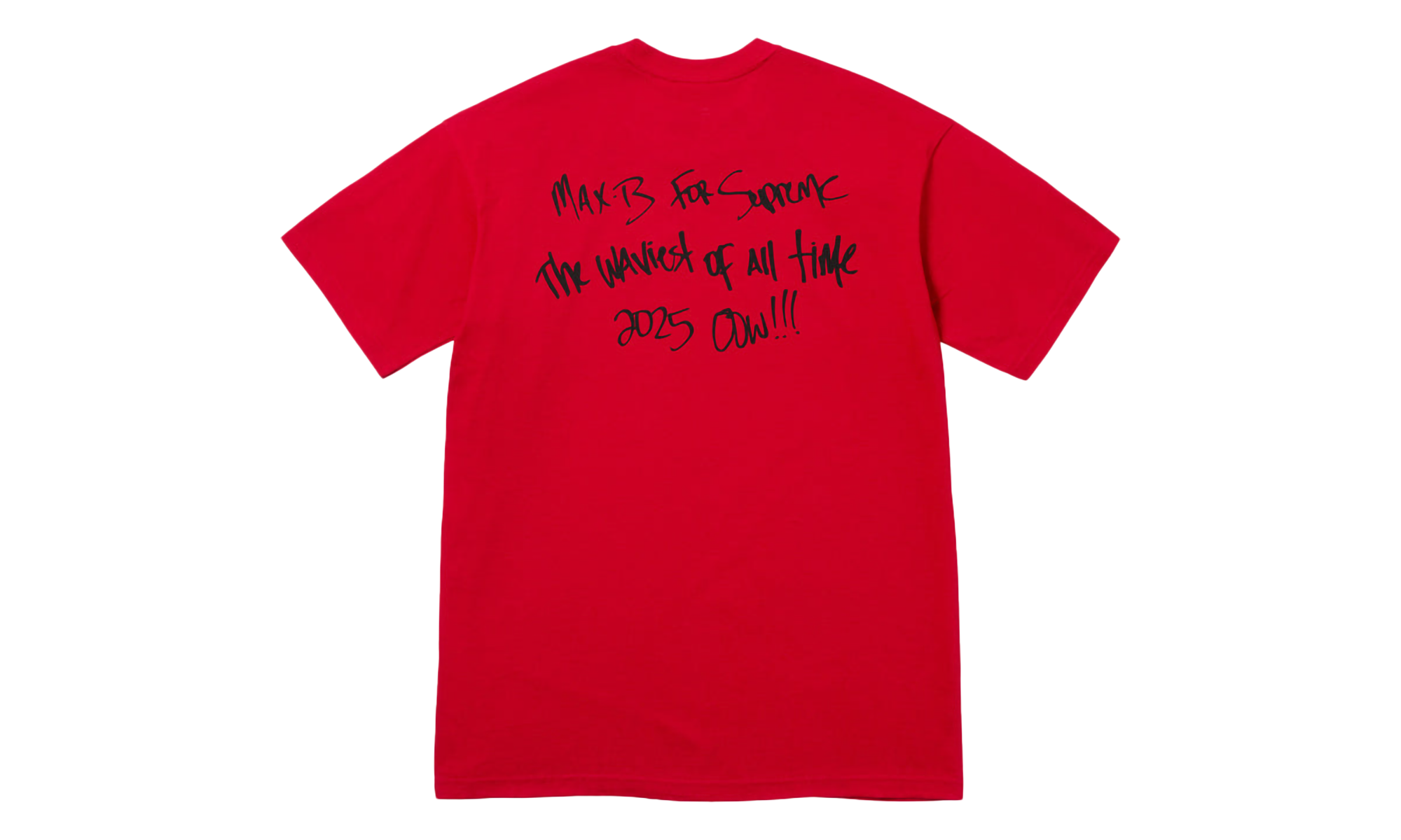 Max B Tee "SS25 - Red" SU25287