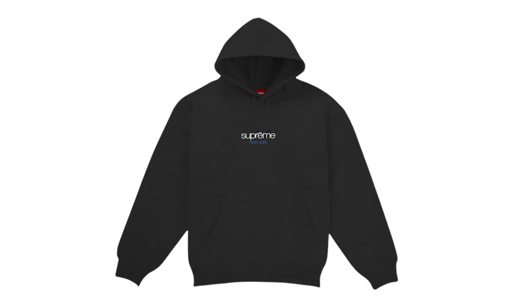 Classic Logo New York Shop Hooded Sweatshirt "Black" SU26353