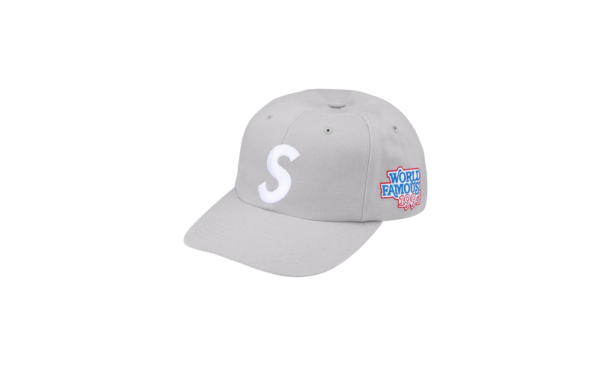 World Famous S Logo 6-Panel "SS25 - Grey" SU25476