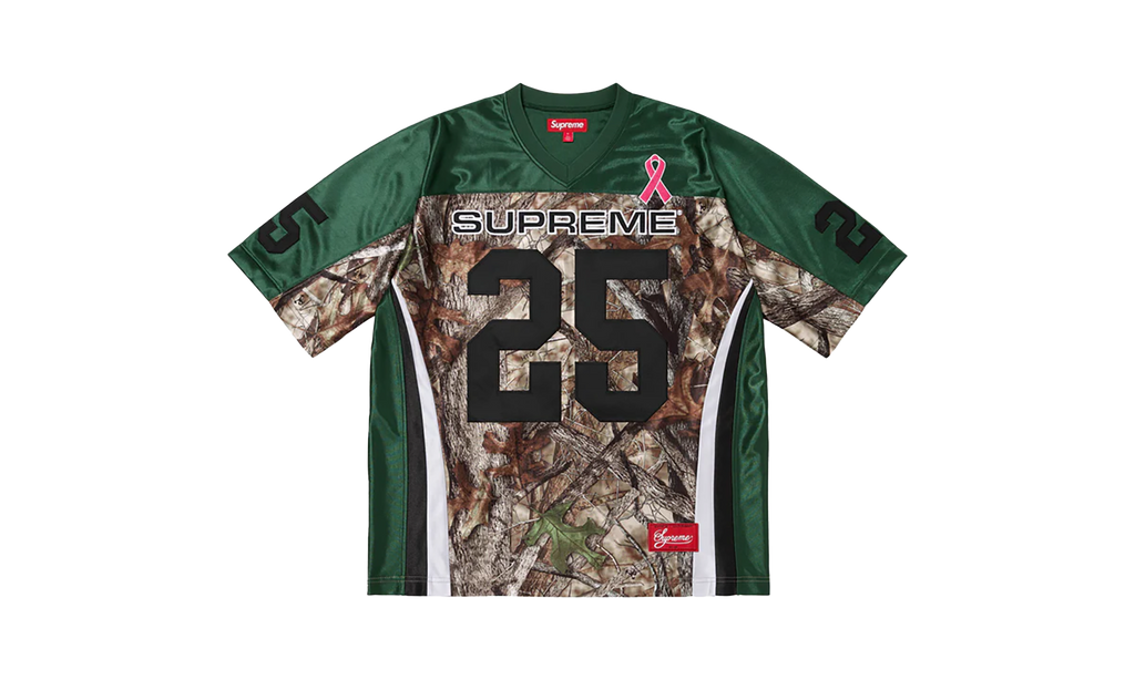 Breast Cancer Awareness Football Jersey "FW25 - green" SU26198