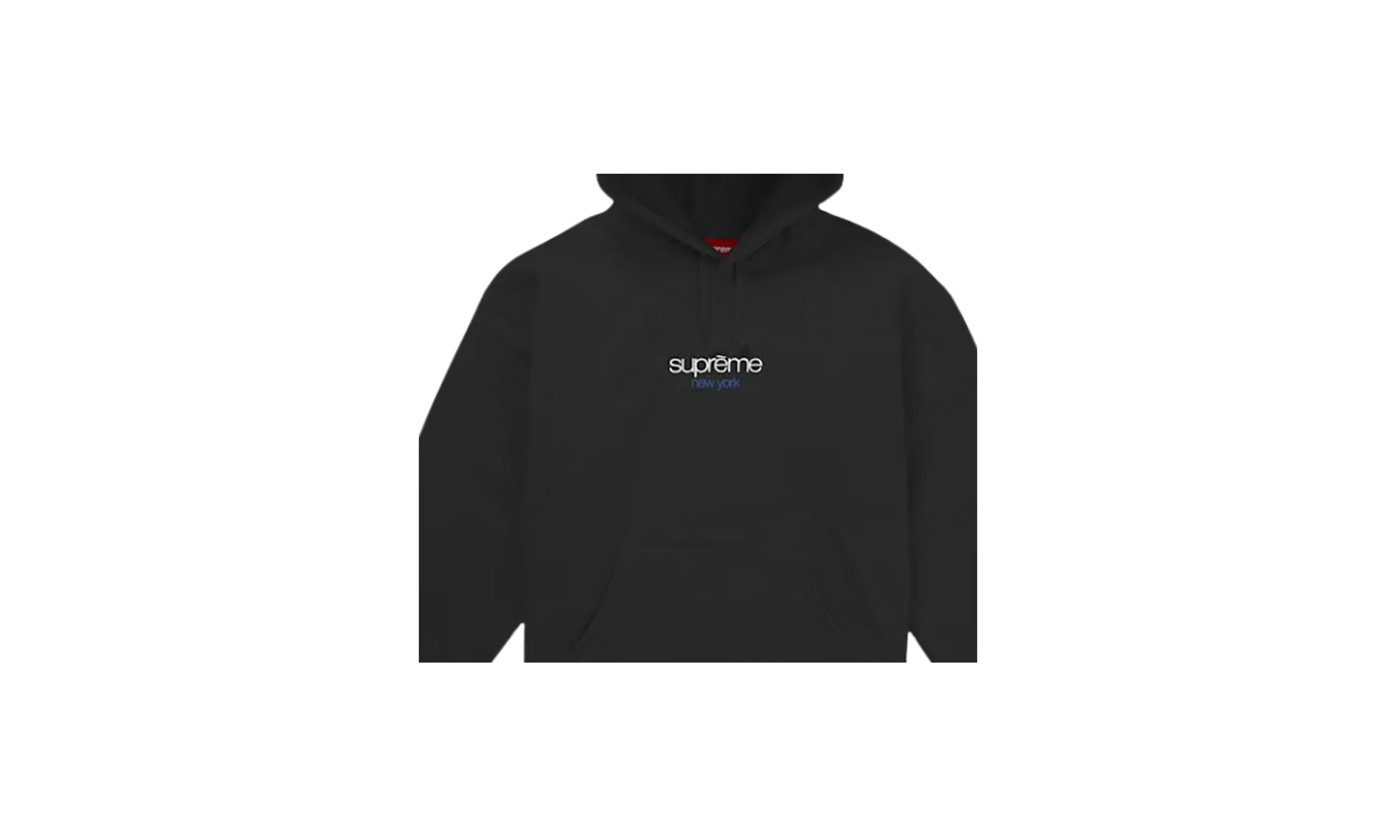 Classic Logo New York Shop Hooded Sweatshirt "Black" SU26353