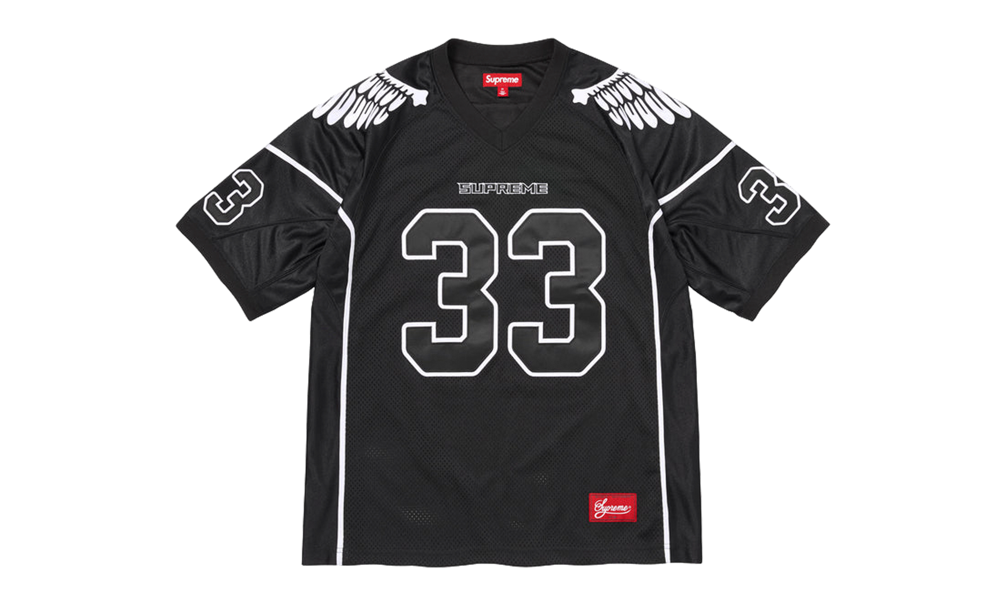 Wings Football Jersey "SS26 - Black" SU27757