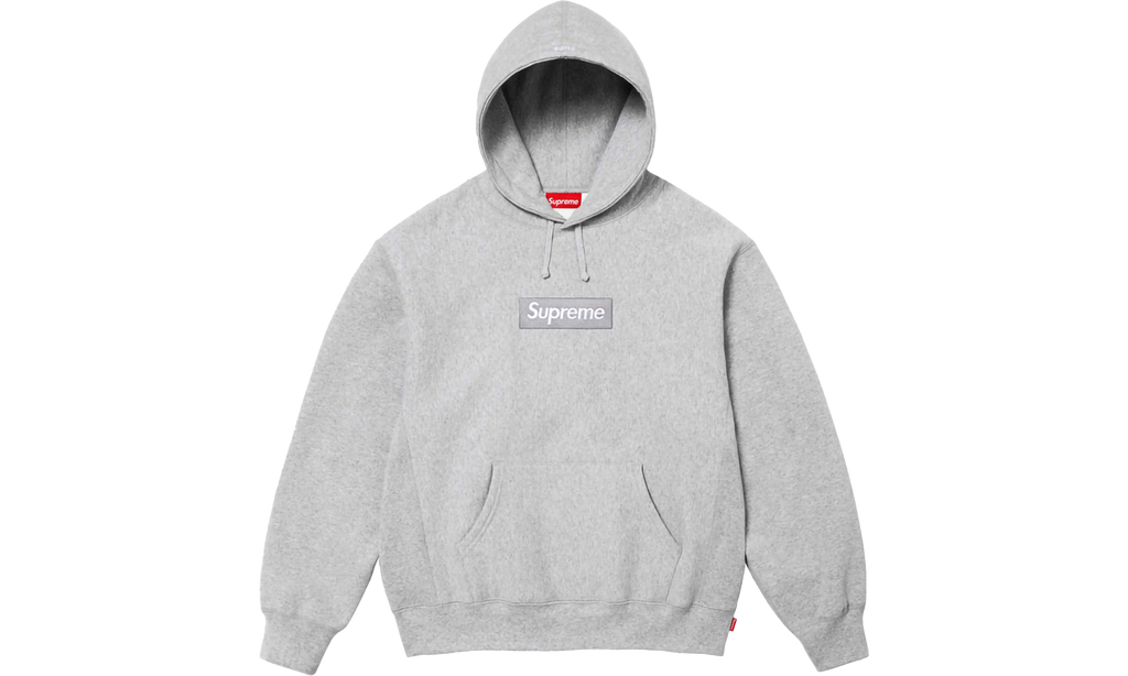 Box Logo Hooded Sweatshirt "FW24 Heather Grey" SU927