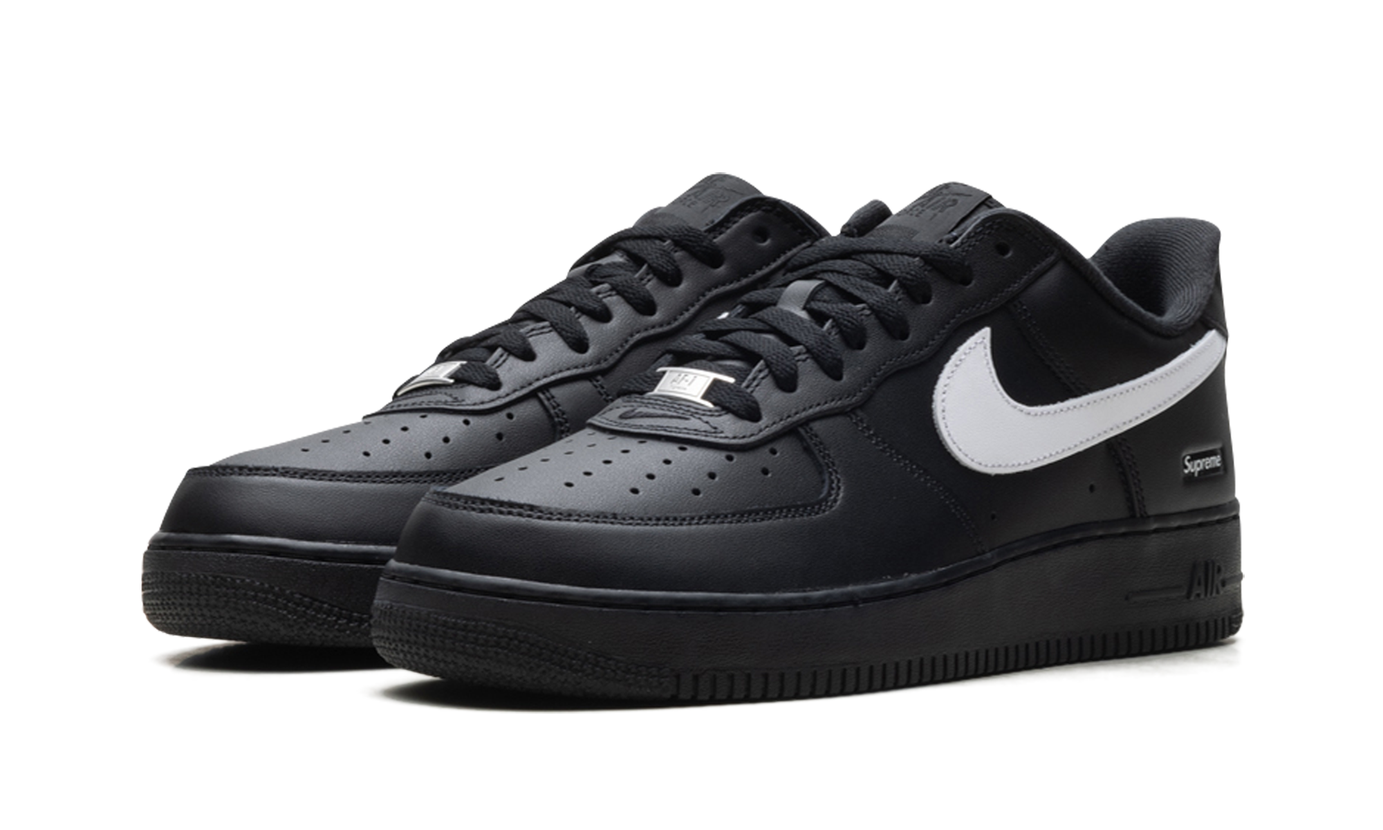 Air Force 1 Low "Supreme - Mini Box Logo Black / White" CU9225 002