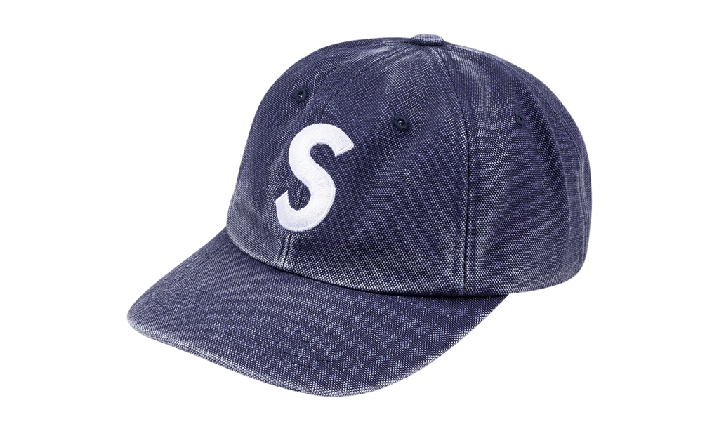 Supreme Pigment S Logo 6-Panel "FW24 - Navy" SU542