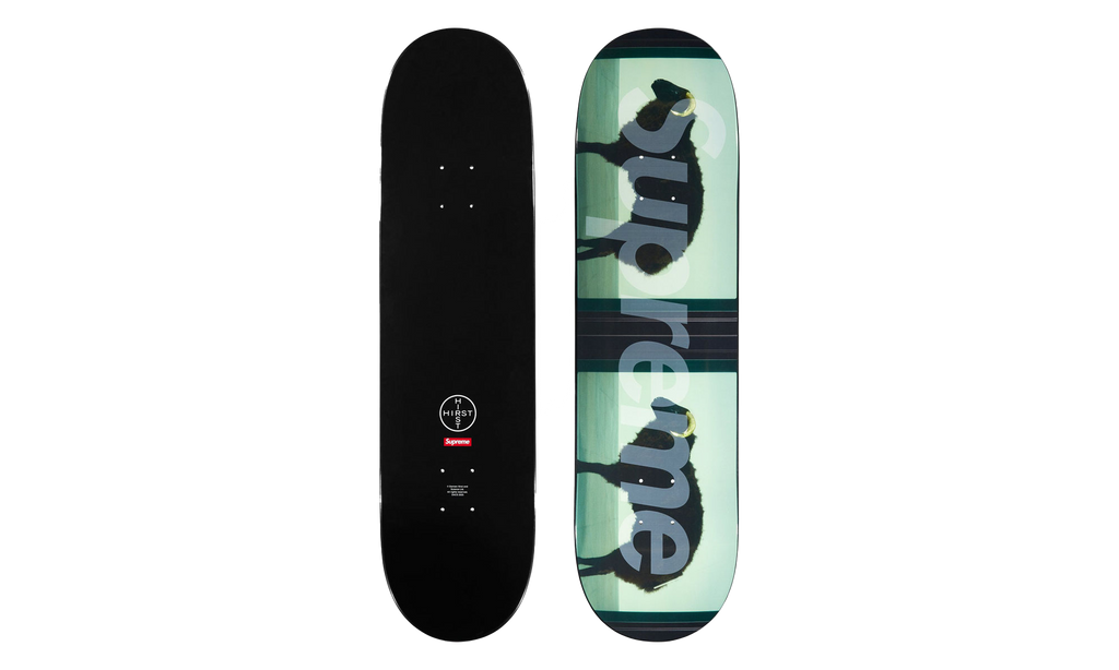 Damien Hirst Sheep Skateboard "Black" SU25046