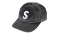 Pigment Coated S Logo 6-Panel "SS26 - Black" SU27308