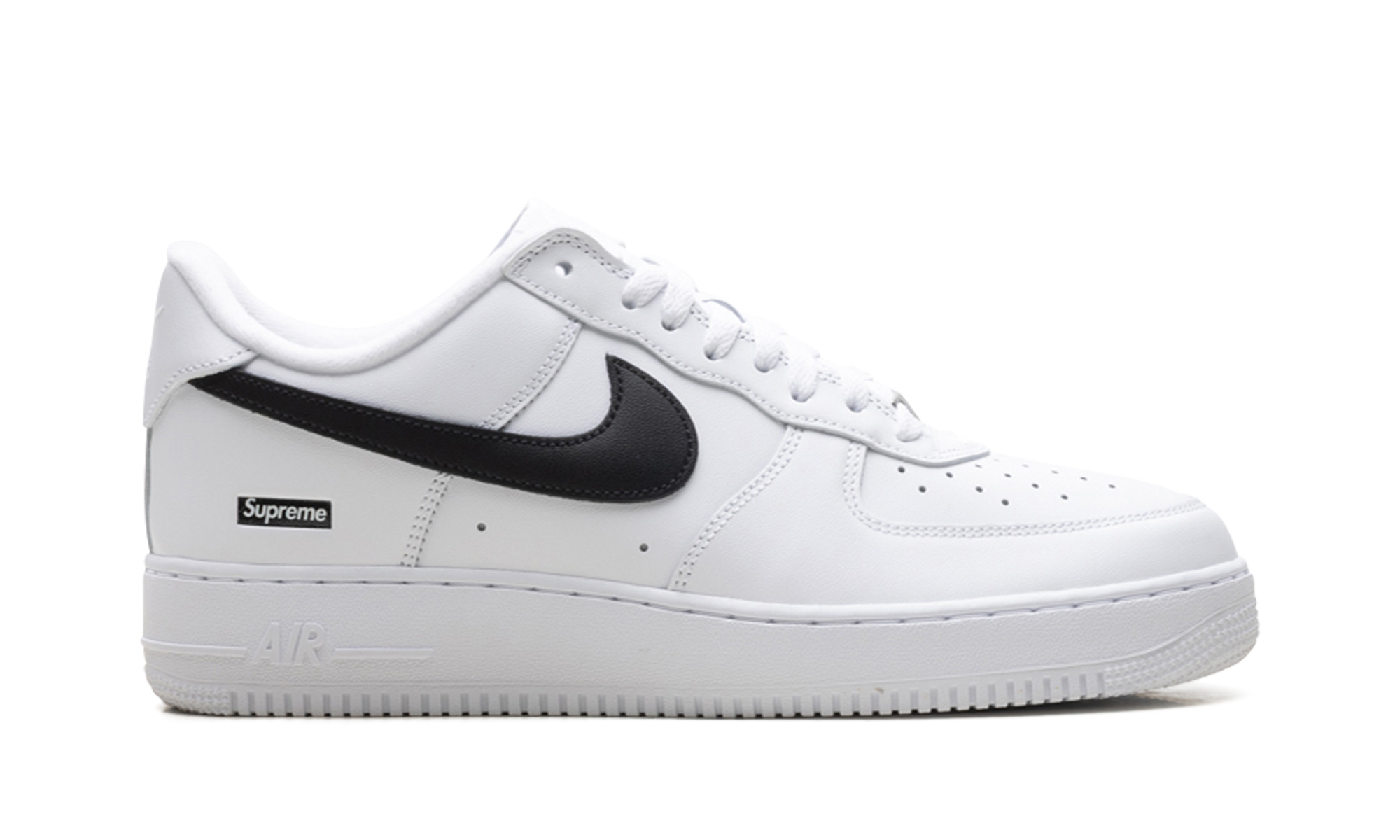 Air Force 1 Low "Supreme - Mini Box Logo White / Black" CU9225 102