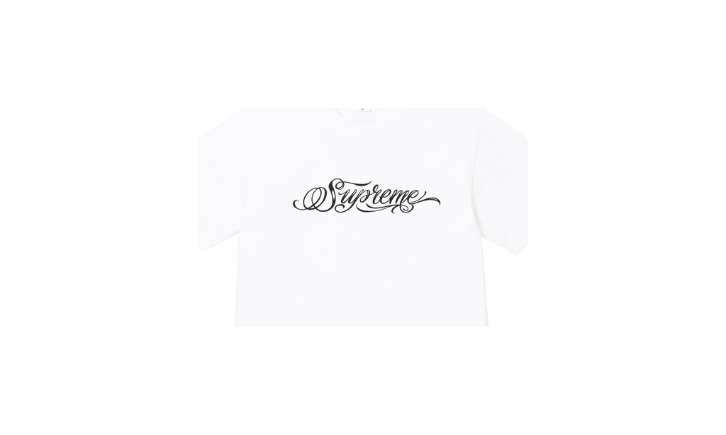 Script Tee "FW24 - White" SU26093