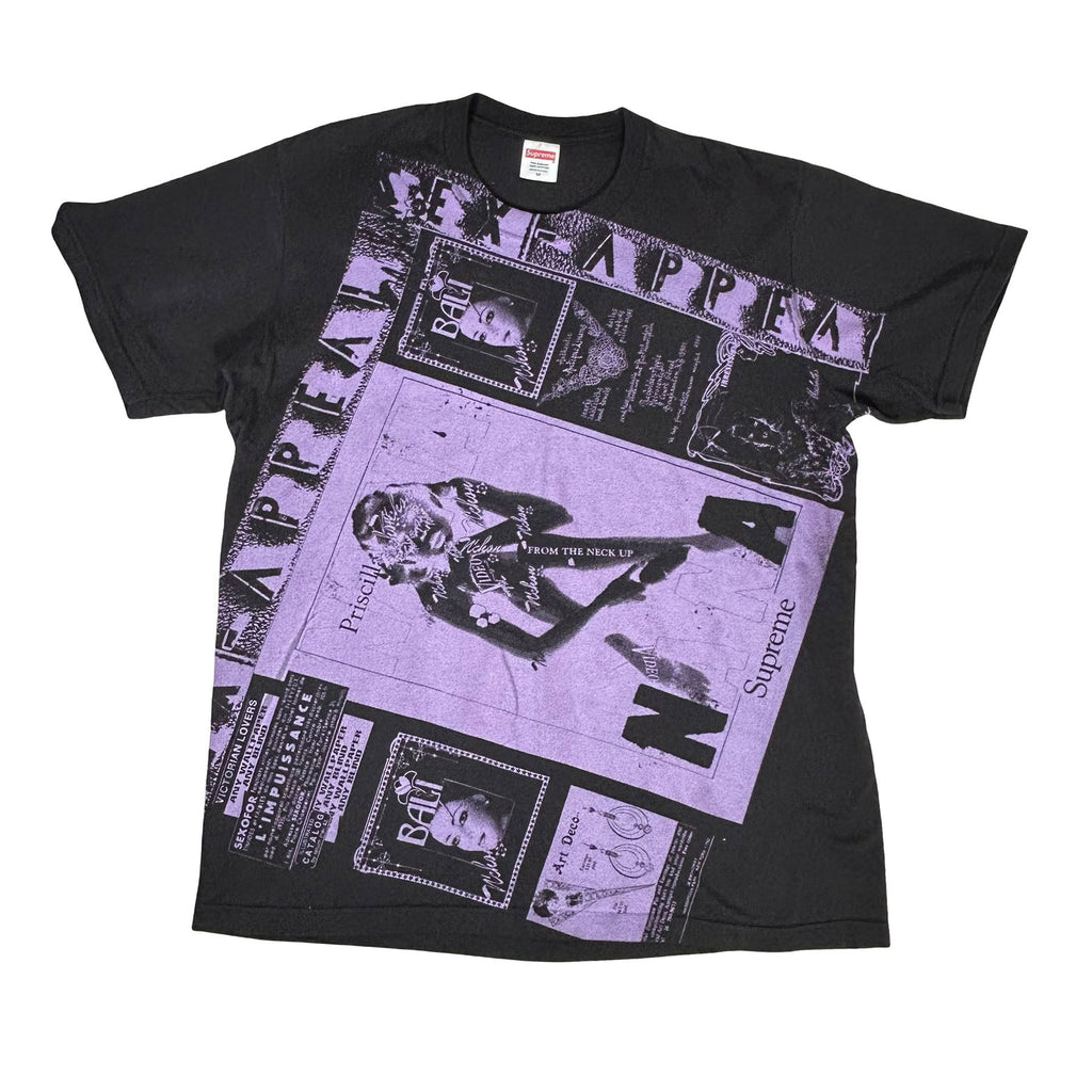Supreme Collage Tee Black [USED] - M (Used)