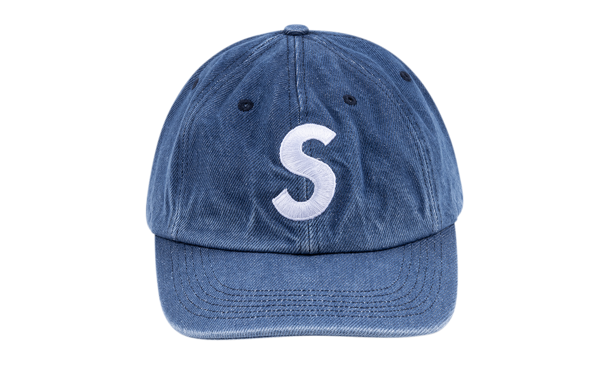 Supreme Pigment S Logo 6-Panel "FW24 - Blue" SU543