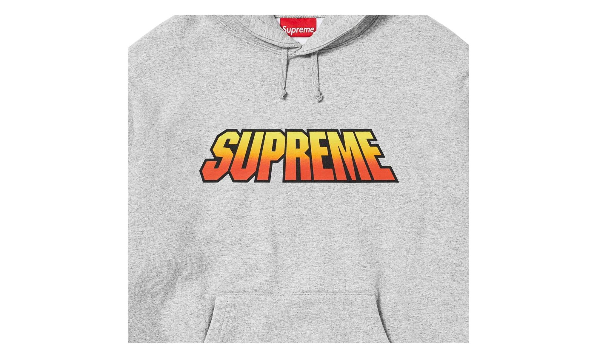 Gradient Hooded Sweatshirt "Heather Grey" SU28086