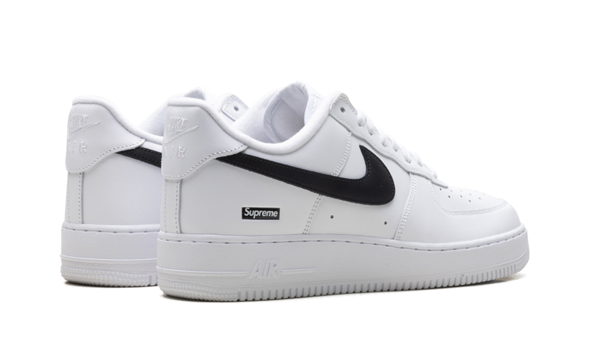 Air Force 1 Low "Supreme - Mini Box Logo White / Black" CU9225 102