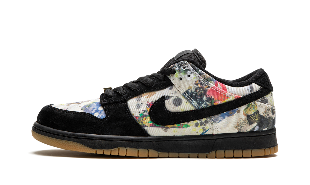 SB Dunk Low "Supreme - Rammellzee" FD8778 001