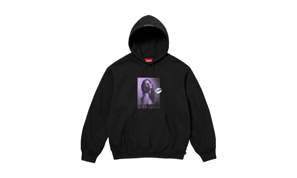 Kate Moss Hooded Sweatshirt "FW24 - Black" SU825