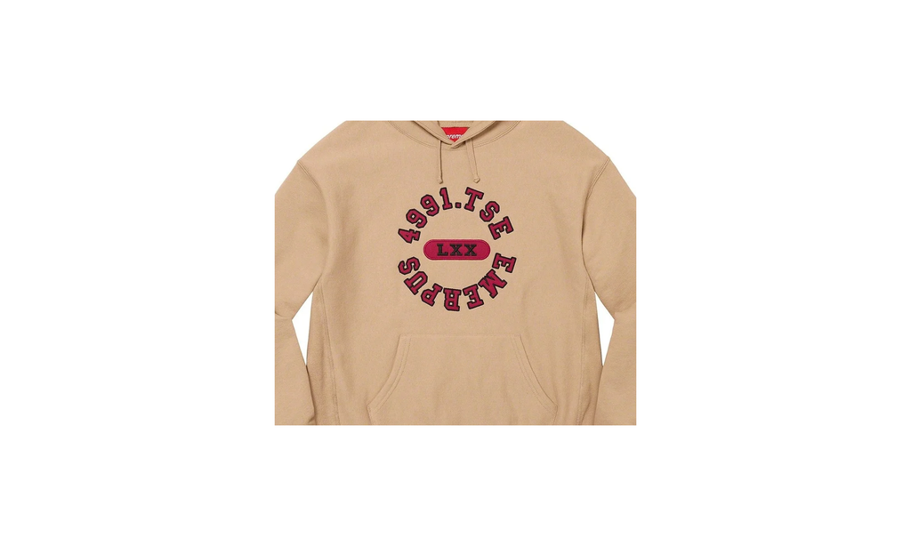 Reverse Hooded Sweatshirt "SS23 - Brown" SU26679