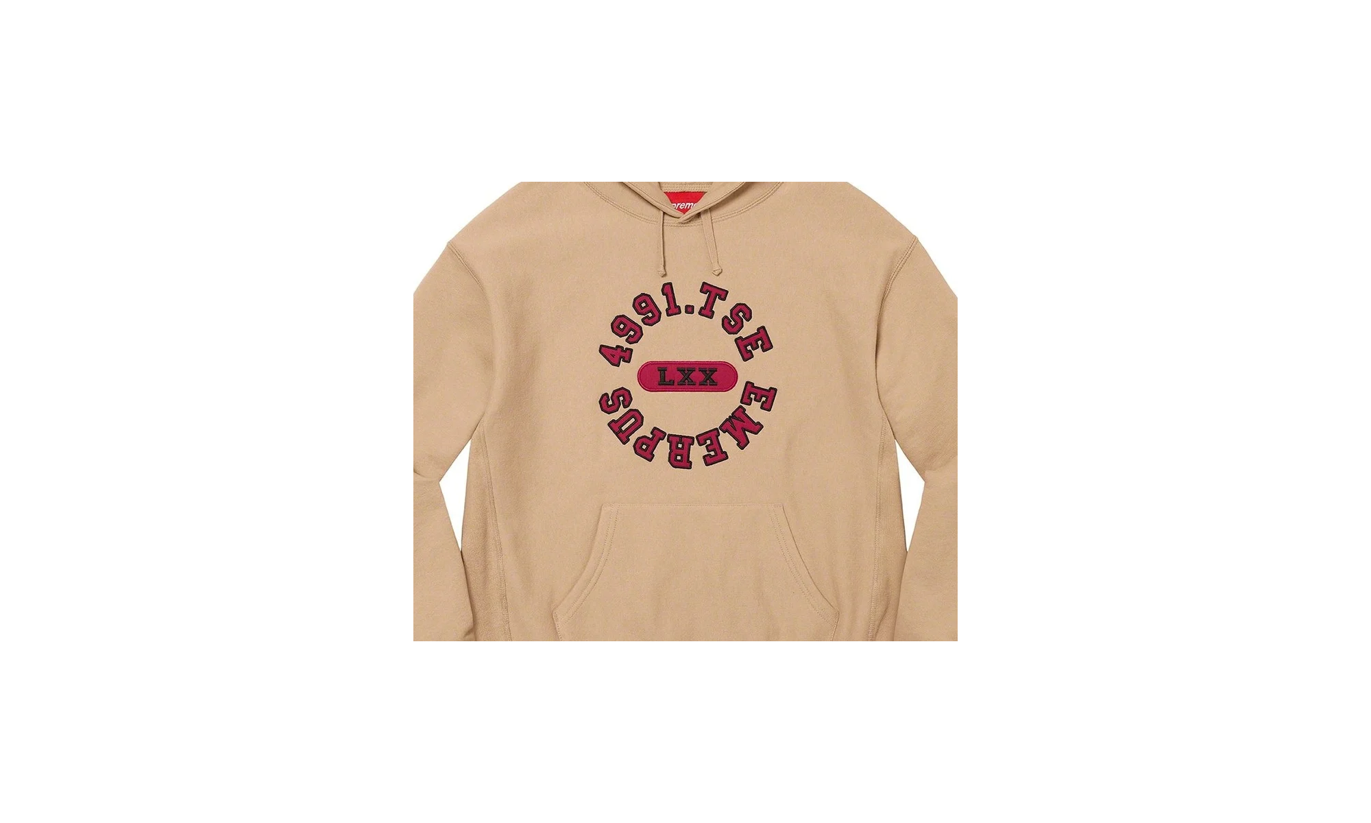 Reverse Hooded Sweatshirt "SS23 - Brown" SU26679