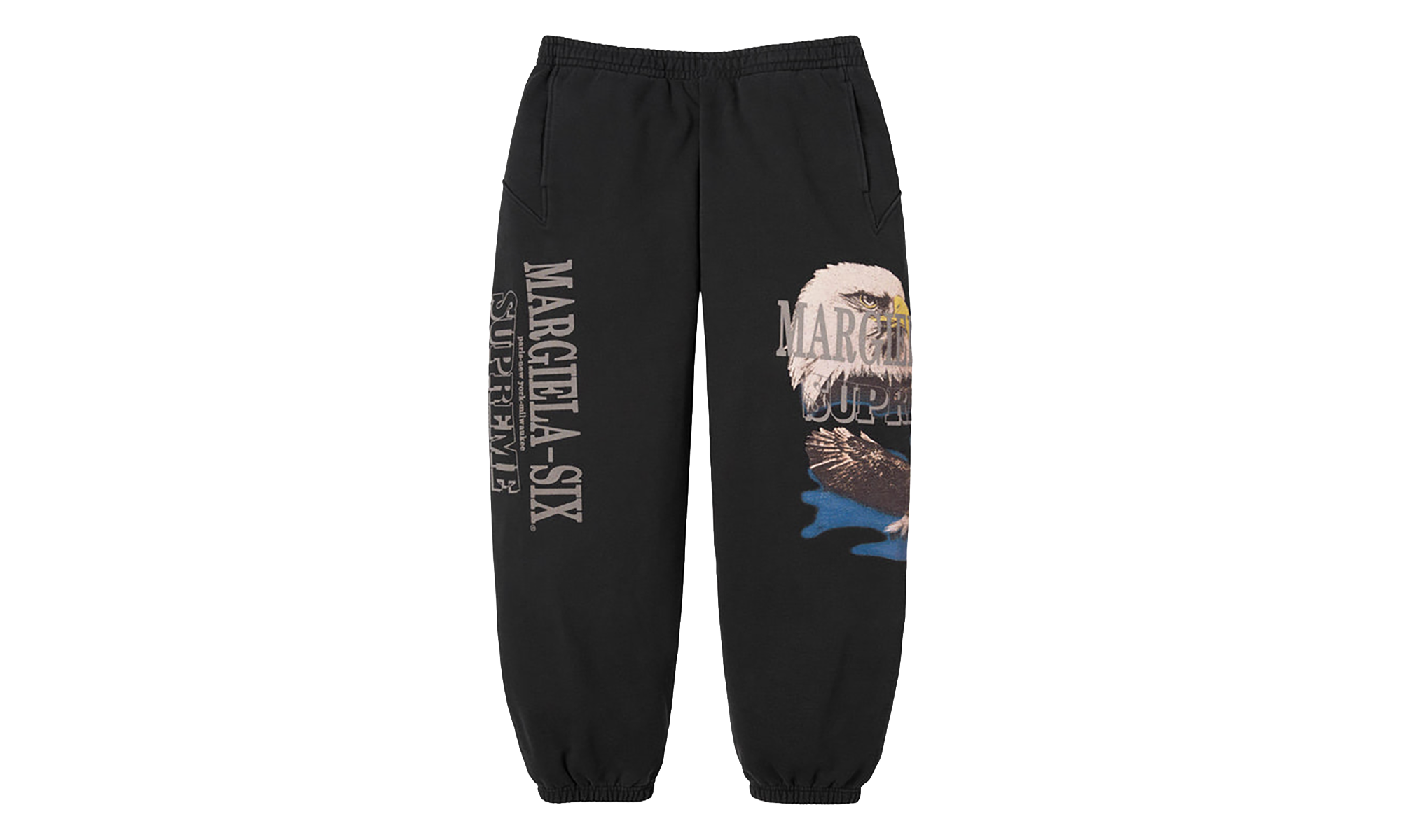 MM6 Maison Margiela Eagle Sweatpant "SS26 - Black" SU27198