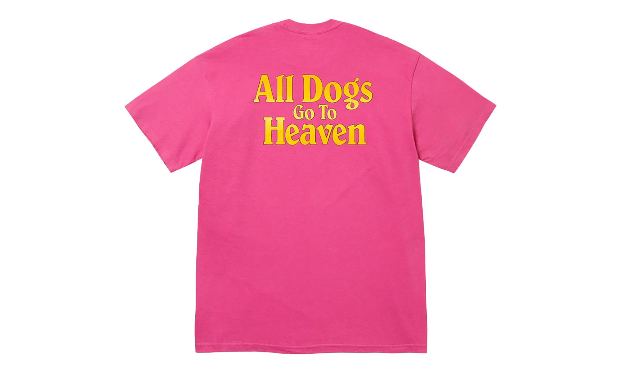All Dogs Go To Heaven Tee "FW25 - Fuchsia" SU26140