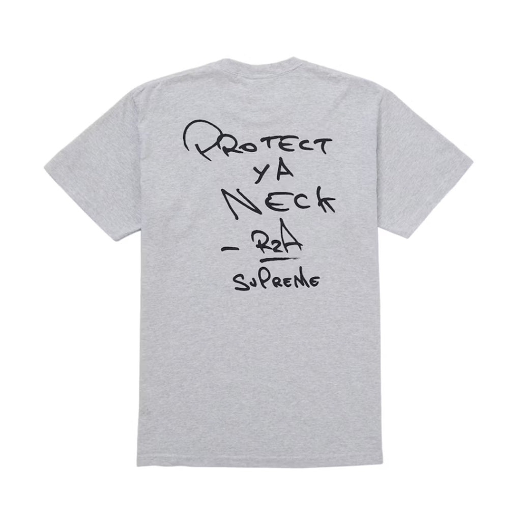 Supreme Wu-Tang Clan RZA Tee Ash Grey