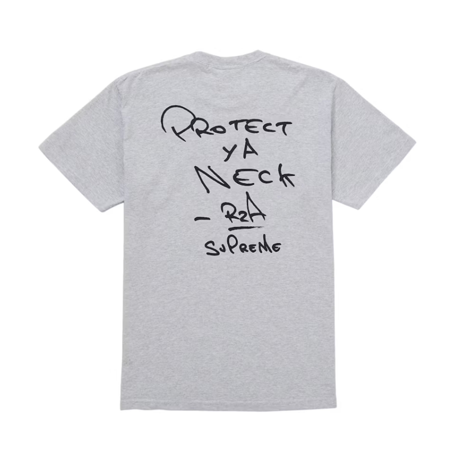 Supreme Wu-Tang Clan RZA Tee Ash Grey