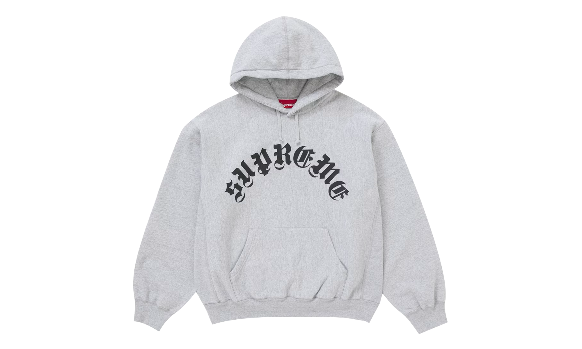 Printed Arc Hooded Sweatshirt "Heather Grey" SU26904