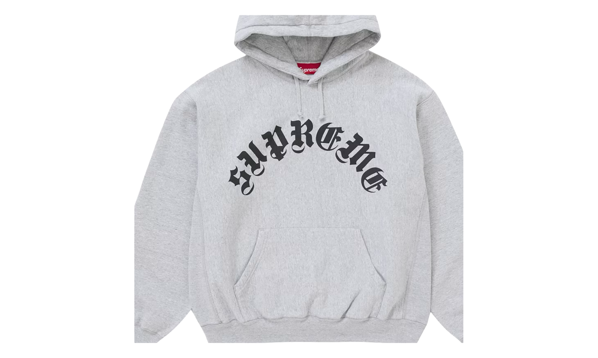 Printed Arc Hooded Sweatshirt "Heather Grey" SU26904
