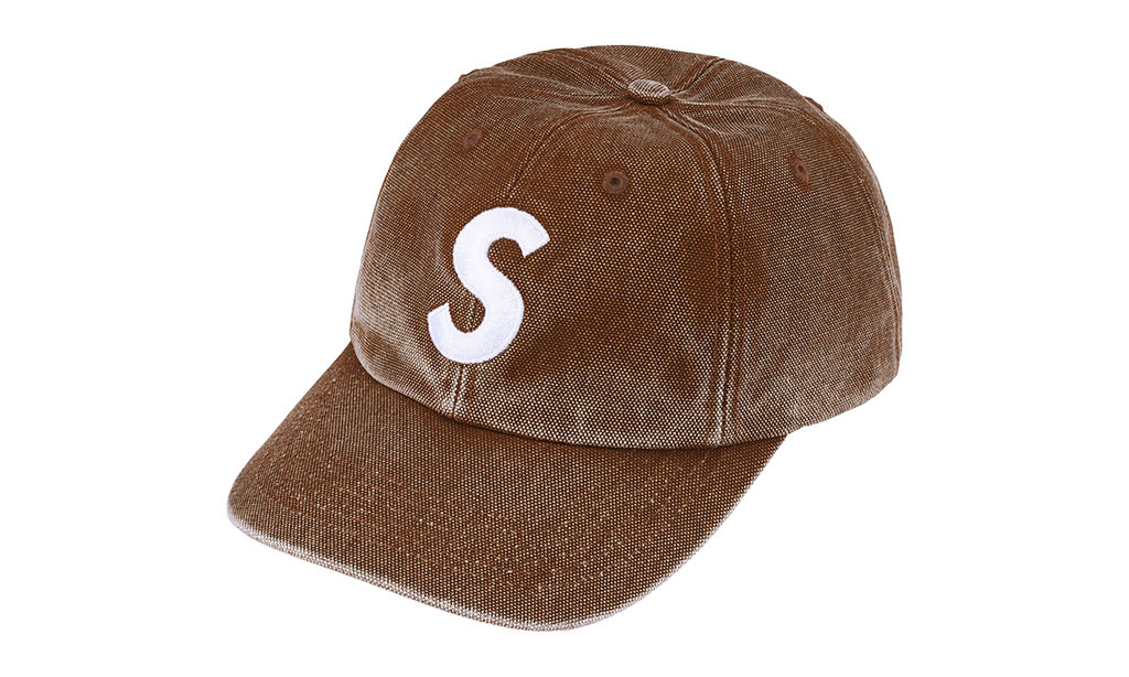 Pigment Coated S Logo 6-Panel "SS26 - Brown" SU27303